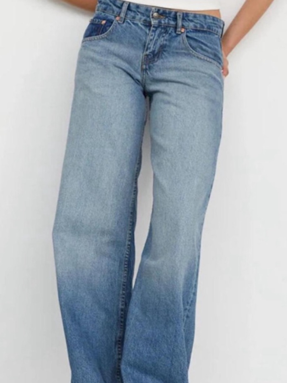 motel rocks low rise parallel jeans 26 baggy slouchy y2k